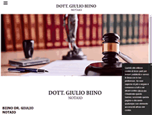 Tablet Screenshot of notaiotorino.com
